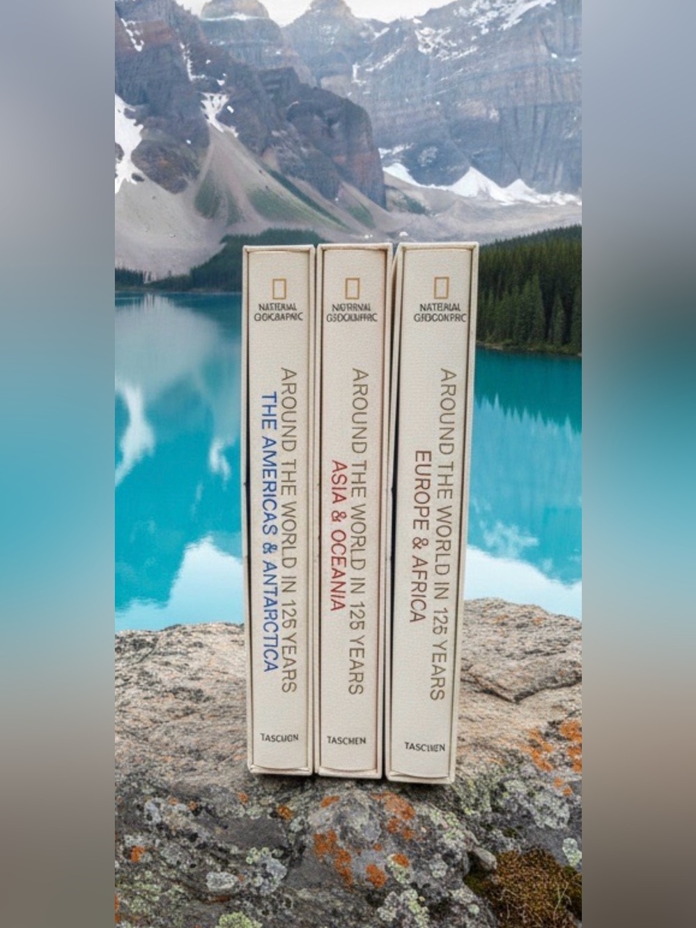 National Geographic Around the World Boxed Set - Cream